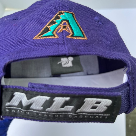 Vtg Arizona Diamondbacks Hat Cap Major League Baseball Banner style adj - Picture 9 of 9